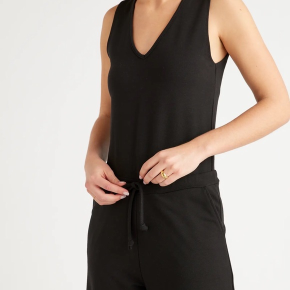 NWOT Quince French Terry Modal Jumpsuit M - Picture 5 of 11